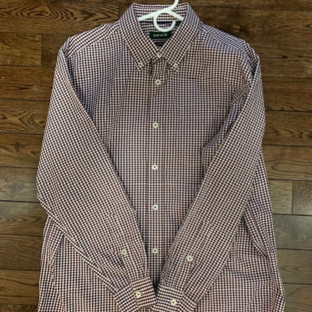 ORVIS  ACTIVE FIT MENS BUTTON DRESS SHIRT